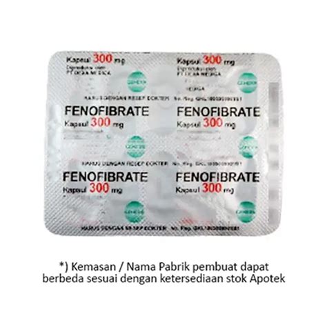 Beli Fenofibrate Mg Kapsul Di Halodoc Jam Sampai