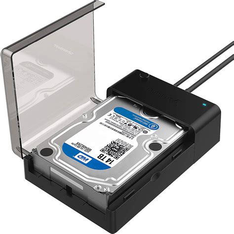 Buy Sabrentusb 30 To Sata External Hard Drive Lay Flat Docking Station For 25 Or 35in Hdd