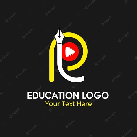 Logotipo De La Letra Ppl Anuncios Creativos Del Logotipo De Educación