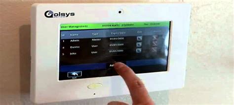 The Qolsys Iq Panel User Codes Youtube