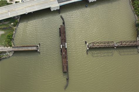 Bay City Railroad Bridge In Bay City Mi United States Bridge