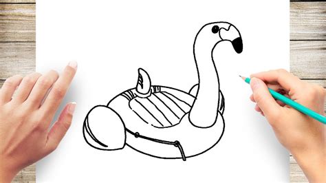 How To Draw Flamingo Float YouTube