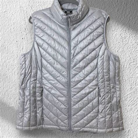 32 Degrees Vest Pink Lightweight Puffer Athletic Outdoors Down Feather Xxl Ebay