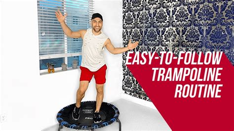 Easy To Follow Trampoline Cardio Routine Fitness Mini Rebounder