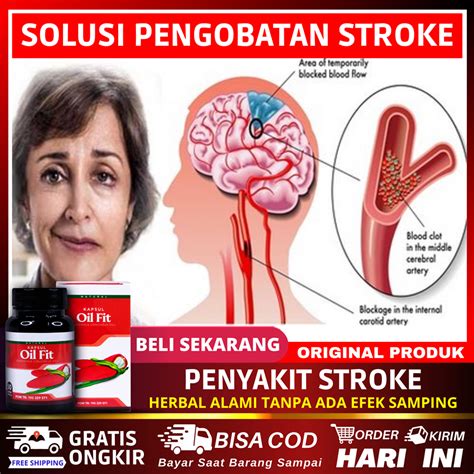 Jual Obat Stroke Ringan Sebelah Kanan Kiri Bell Palsy Mulut Kaku