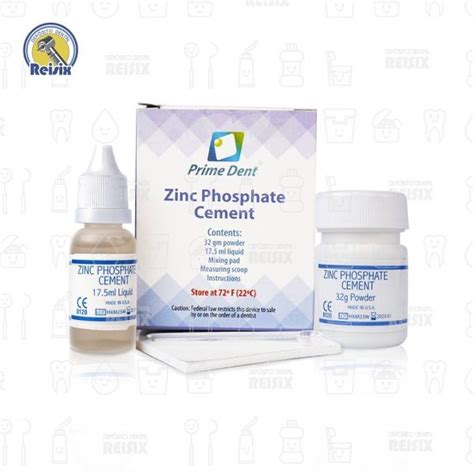 Cemento de fosfato de Zinc PRIME DENT 32 g 17 5 ml Depósito Dental REISIX