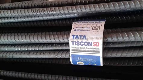 32 Mm Tata TMT Bar For Construction Grade FE 500 SD At Rs 40 Kg In