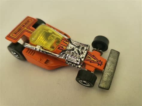 Hot Wheels Land Lord Race Car Malaysia Vintage Mattel Orange Etsy