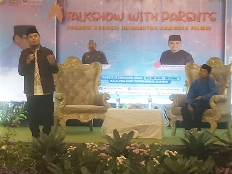 Hadirkan Ust Hilman Fauzi Sd Muhammadiyah Ikrom Wage Gelar Talk Show