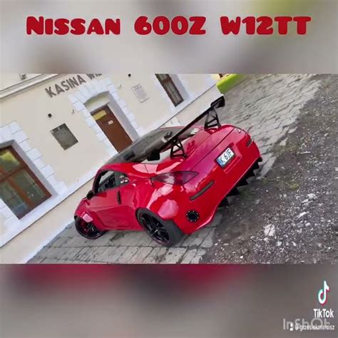 Nissan 600z W12 Twin Turbo😉 Czyli 350z Engine Swap Bentley Continental Youtube