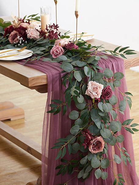 Amazon Misspin Ft Eucalyptus And Willow Leaf Garland With