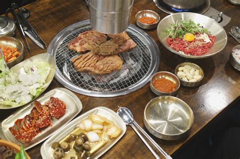 의왕 맛집│돼지갈비와 육회가 알차게 맛있는 화진식당 의왕점 네이버 블로그