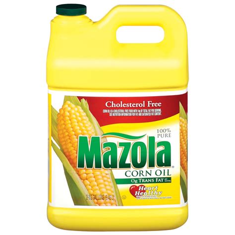 Mazola 100 Pure Cholesterol Free Corn Oil 320 Fl Oz