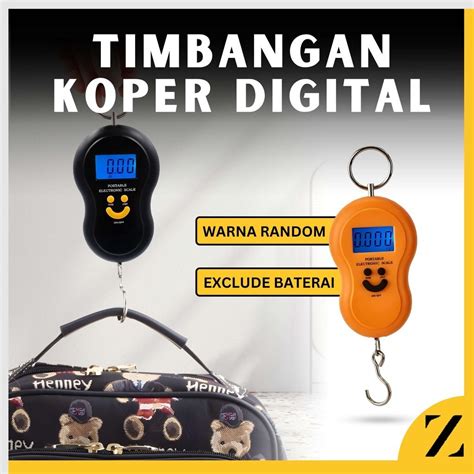 Jual Timbangan Koper Digital 50 Kg Gantung Portable Tas Luggage Mini