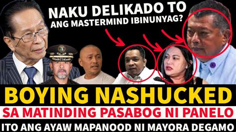 Boying Nashucked Sa Matinding Pasabog Ni Panelo Naku Delikado