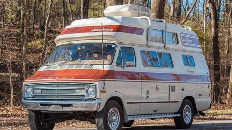 Grab This Amazingly Preserved 1977 Dodge Camper Van Autoblog