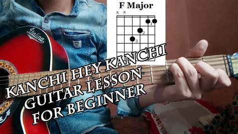 Kanchi Hey Kanchi Guitar Lessonbeginner Lesson Youtube