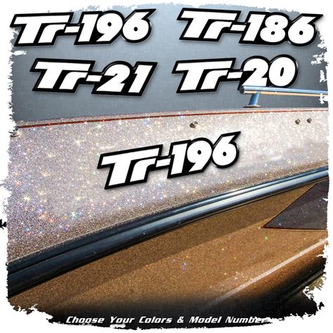 Triton Boats Domed Model Decal Choose Your Model
