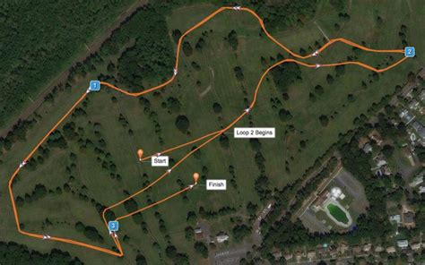 State Sectional 5k Course Map And Driving Directions To Get To Oak