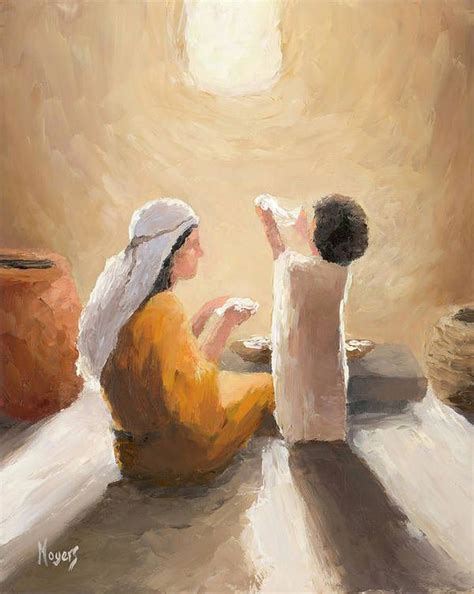 Holy Mother And Child Art Print By Mike Moyers Artofit