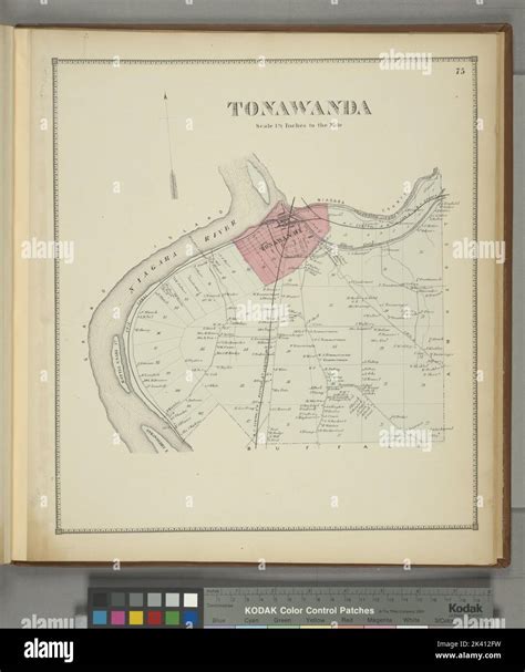 Tonawanda Township Cartographic Atlases Maps 1866 Lionel Pincus And