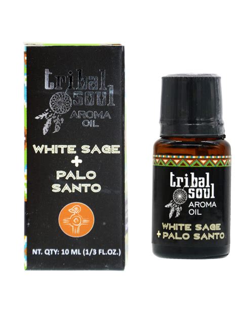 Huile parfumée à la Sauge Blanche et au Palo Santo Tribal Soul 10 ml