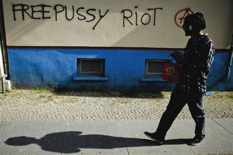 Photos Pussy Riot Fans Protest After Bands Guilty Verdict The Globe