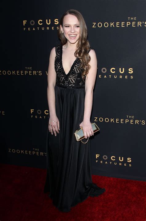 Shira Haas on Red Carpet - "The Zookeeper's Wife" Premiere in Los