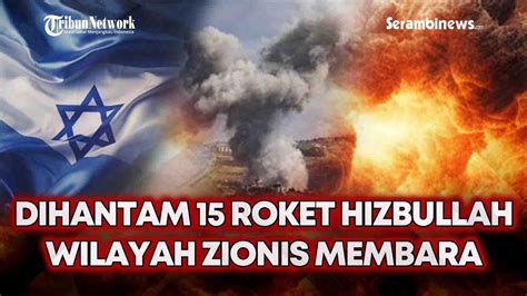 Irone Dome Israel Eror Wilayah Zionis Membara Usia Terbakar Oleh