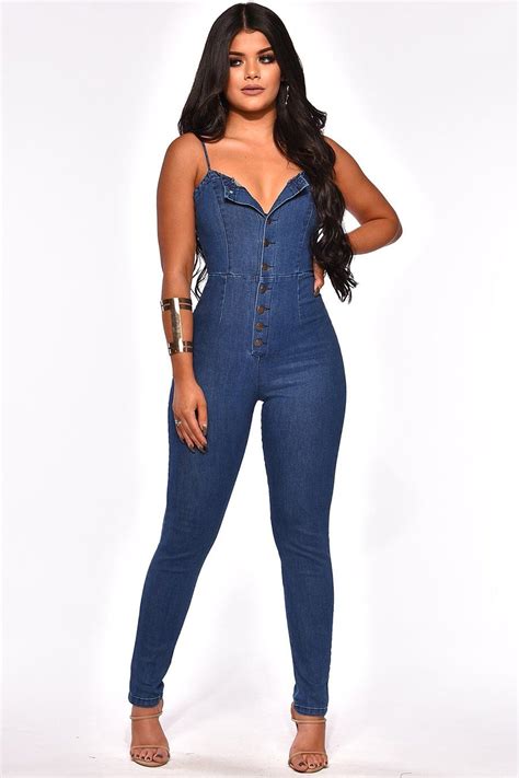 Crushing On You Denim Jumpsuit Outfits Jumpsuit Denim Jumpsuit