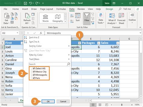 How To Add A Filter To A Column In Excel