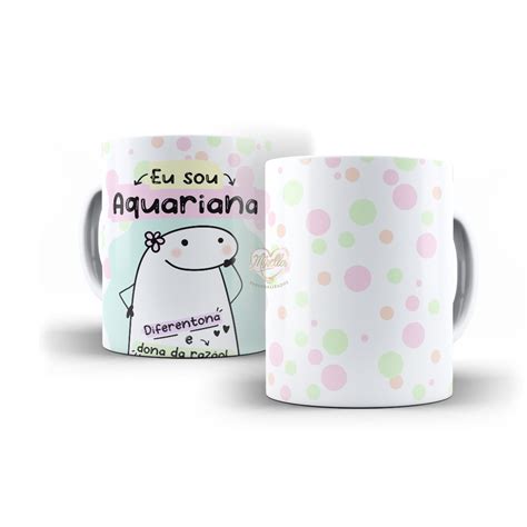 Caneca Personalizada Porcelana Signos Signo Flork Virgem Le O Libra