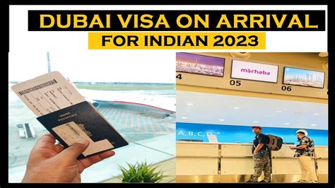 Dubai Visa On Arrival For Indian 2023 Youtube