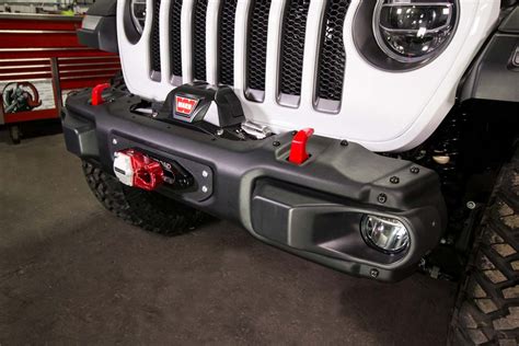 Jcroffroad Jl Wrangler Steel Bumper Winch Plate Jeep Wrangler