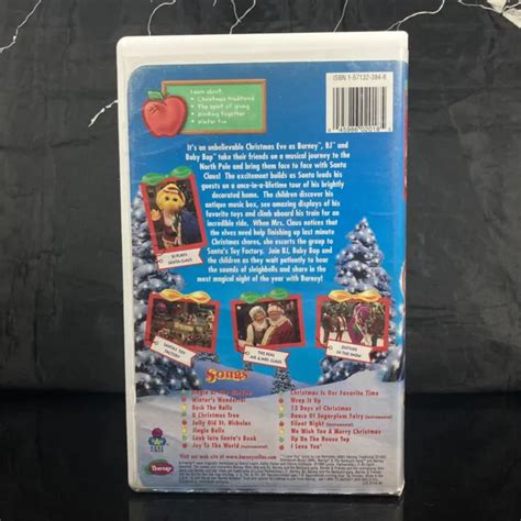 BARNEY BARNEYS NIGHT Before Christmas VHS 1999 EUR 6 62 PicClick FR