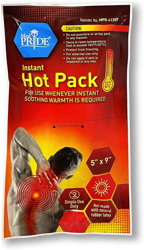 Medpride Instant Hot Packs Disposable Heating Bag Australia Ubuy