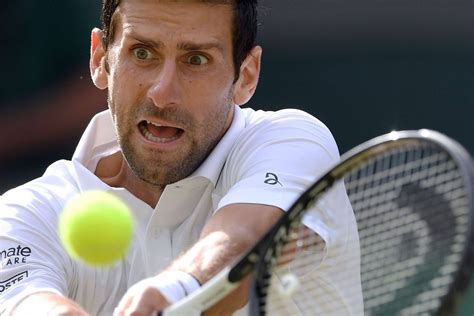 Wimbledon Djokovic Perd Un Set En Cours De Route Mais Se Hisse En