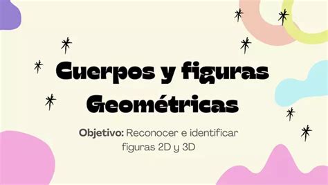 Figuras Y Cuerpos Geom Tricos Profe Social