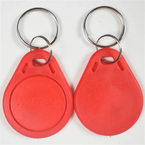 RFID 태그 키 고리 Keyfobs 키 체인 링 토큰 125Khz 근접 ID 카드 칩 EM4100 TK4100 액세스 제어