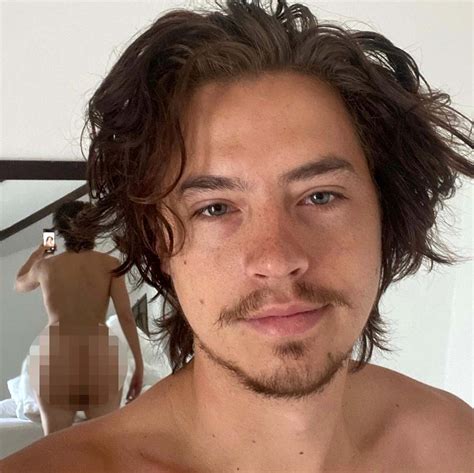 Cole Sprouse Goes Nude Seemingly Photoshops Butt In Nsfw Photo Us Weekly