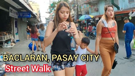 Baclaran Pasay City Philippines 4k Walking Tour Street Walk Youtube