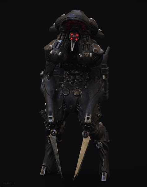 Rhb Rbs Cyberpunk Armor Concept Art Mech