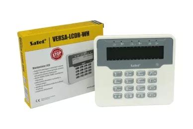 Satel Versa Lcdr Wh Lcd Keypad For Versa Panels