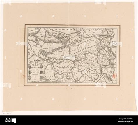 Amstel river map hi-res stock photography and images - Alamy