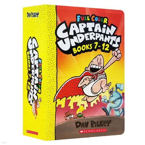 Captain Underpants 7~12 Box Set Color Edition 예스24