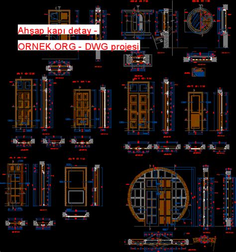 Proje Sitesi Ah Ap Kap Detay Autocad Projesi