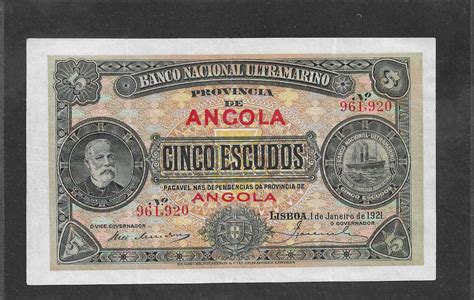 Nota De Escudos Angola Paranhos Olx Portugal