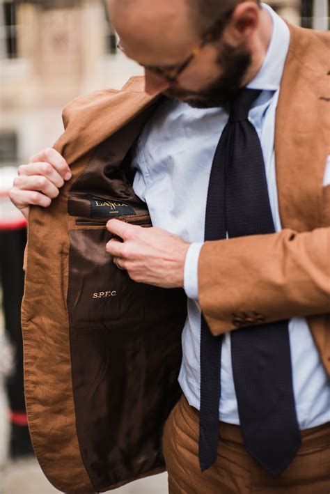 Linen Suit From Langa Details Permanent Style