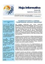 Hoja Informativa Septiembre Octubre 2014 Anabad