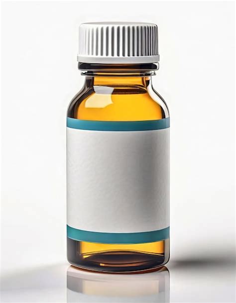 Premium Ai Image Conceptual Image A Bottle Of Medicine Isolated On